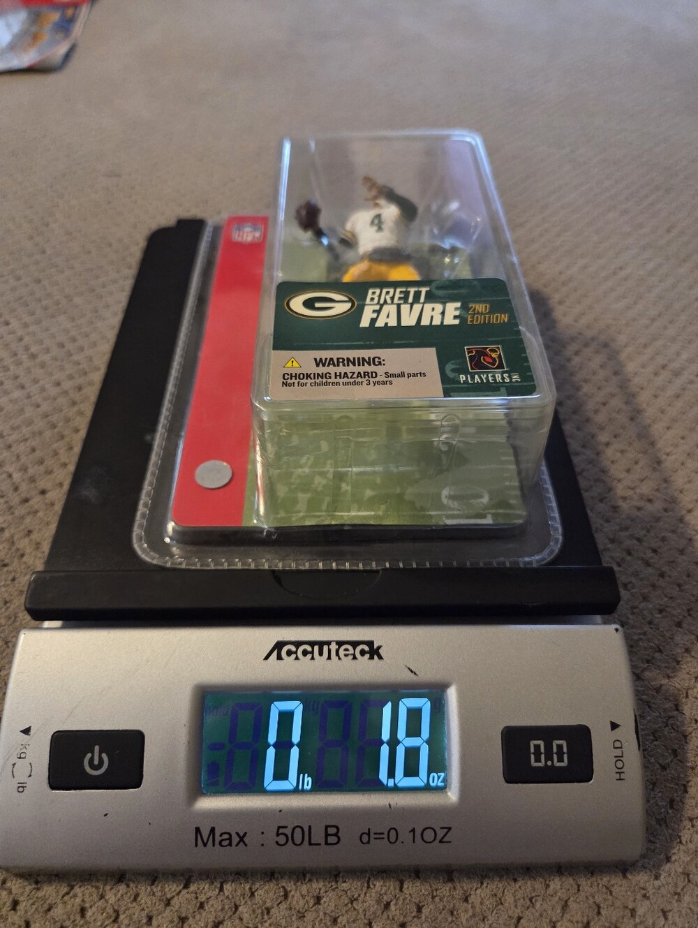 New McFarlane Sports Picks NFL Brett Favre 2nd Ed. Packers Figure 2005 - Picture 14 of 16